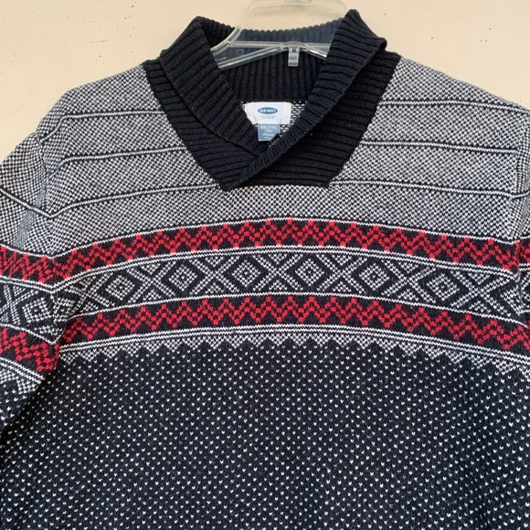 OLD NAVY BOYS FAIR ISLE SWEATER - Picture 3 of 4